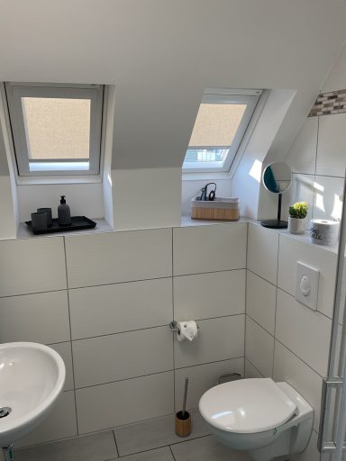 Dachfenster mit Rollo